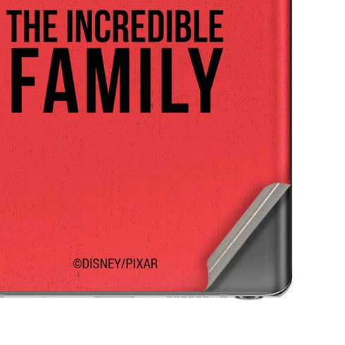 Disney The Incredibles Family Sillhouette Galaxy Note20 5G Skin