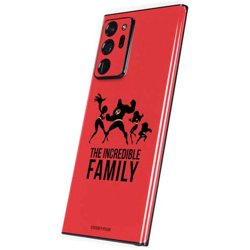 Disney The Incredibles Family Sillhouette Galaxy Note20 Ultra 5G Skin