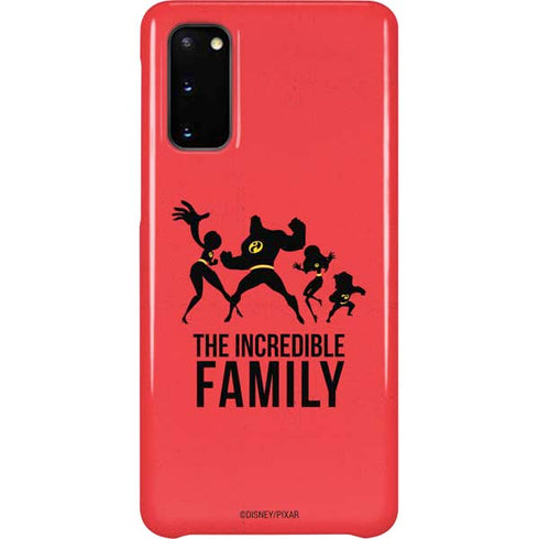 Disney The Incredibles Family Sillhouette Galaxy S20 Lite Case