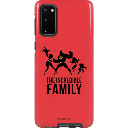 Disney The Incredibles Family Sillhouette Galaxy S20 Pro Case