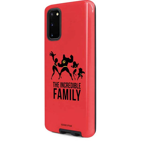 Disney The Incredibles Family Sillhouette Galaxy S20 Pro Case