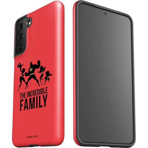 Disney The Incredibles Family Sillhouette Galaxy S21 FE Pro Case