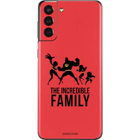 Disney The Incredibles Family Sillhouette Galaxy S21 Plus 5G Skin