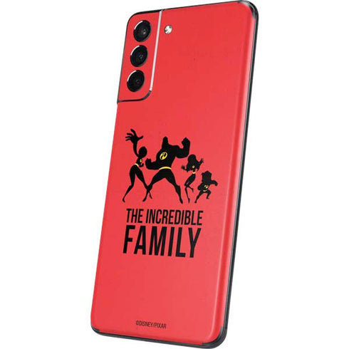 Disney The Incredibles Family Sillhouette Galaxy S21 Plus 5G Skin