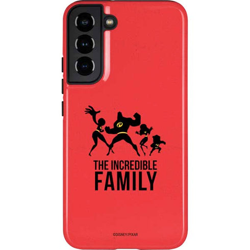 Disney The Incredibles Family Sillhouette Galaxy S22 Plus Pro Case