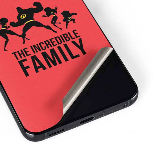 Disney The Incredibles Family Sillhouette Galaxy S22 Plus Skin