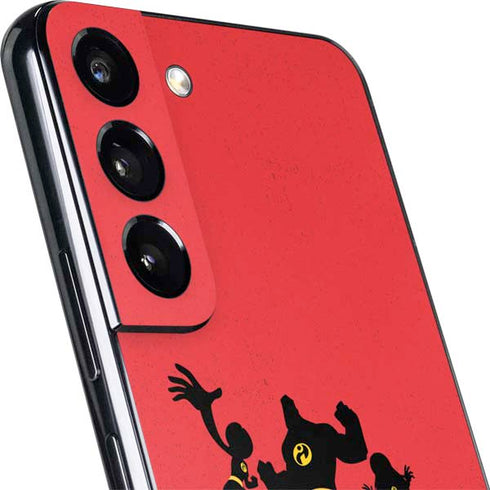 Disney The Incredibles Family Sillhouette Galaxy S22 Skin