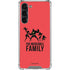 Disney The Incredibles Family Sillhouette Galaxy S23 Plus Clear Case