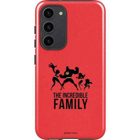 Disney The Incredibles Family Sillhouette Galaxy S23 Plus Pro Case