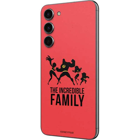 Disney The Incredibles Family Sillhouette Galaxy S23 Plus Skin