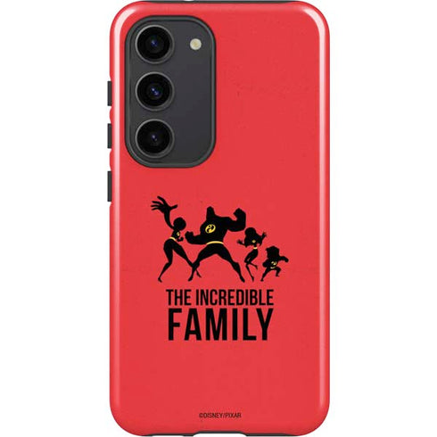 Disney The Incredibles Family Sillhouette Galaxy S23 Pro Case