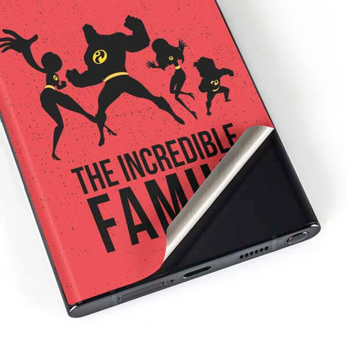 Disney The Incredibles Family Sillhouette Galaxy S23 Ultra Skin
