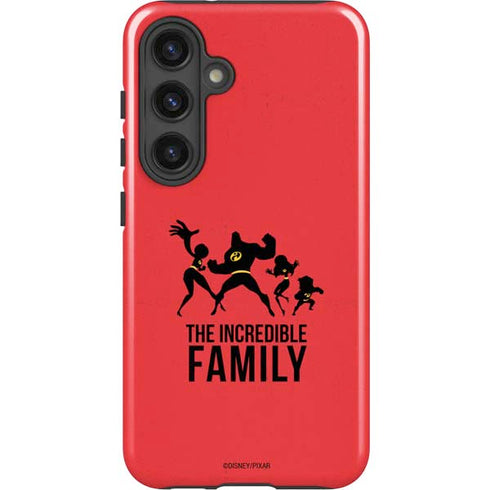 Disney The Incredibles Family Sillhouette Galaxy S24 Impact Case