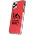 Disney The Incredibles Family Sillhouette iPhone 11 Pro Clear Case