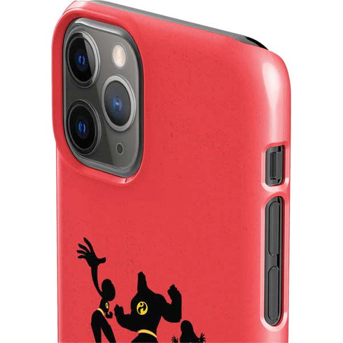 Disney The Incredibles Family Sillhouette iPhone 11 Pro Lite Case