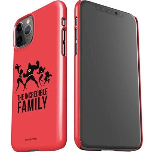 Disney The Incredibles Family Sillhouette iPhone 11 Pro Lite Case