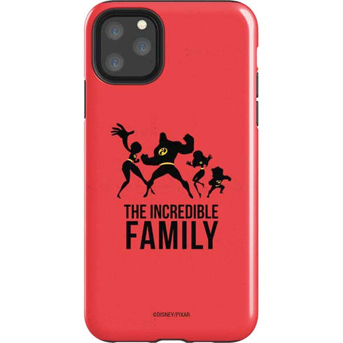 Disney The Incredibles Family Sillhouette iPhone 11 Pro Max Impact Case