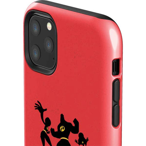 Disney The Incredibles Family Sillhouette iPhone 11 Pro Max Impact Case