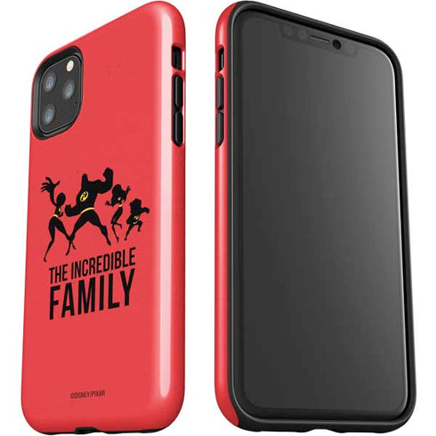 Disney The Incredibles Family Sillhouette iPhone 11 Pro Max Impact Case