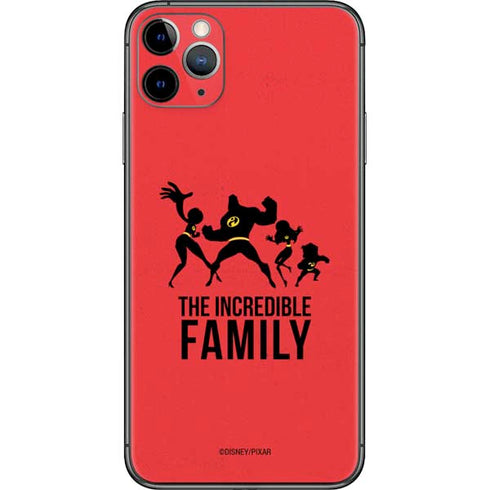 Disney The Incredibles Family Sillhouette iPhone 11 Pro Max Skin