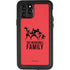 Disney The Incredibles Family Sillhouette iPhone 11 Pro Waterproof Case
