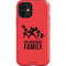 Disney The Incredibles Family Sillhouette iPhone 12 Mini Impact Case