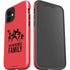 Disney The Incredibles Family Sillhouette iPhone 12 Mini Impact Case