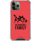 Disney The Incredibles Family Sillhouette iPhone 12 Pro Clear Case