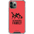 Disney The Incredibles Family Sillhouette iPhone 12 Pro Clear Case