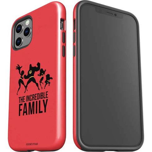 Disney The Incredibles Family Sillhouette iPhone 12 Pro Max Impact Case