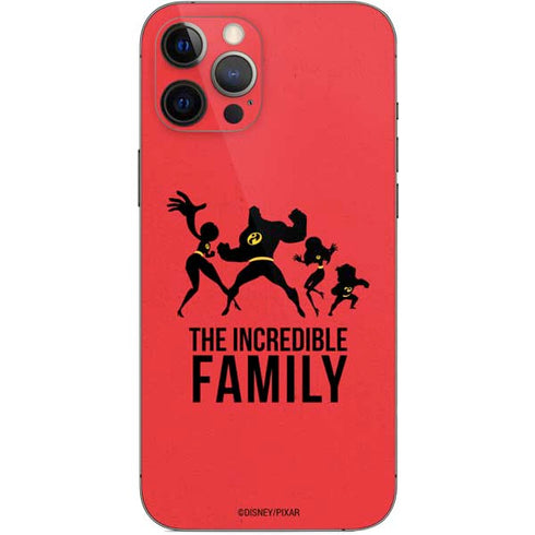 Disney The Incredibles Family Sillhouette iPhone 12 Pro Max Skin
