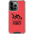 Disney The Incredibles Family Sillhouette iPhone 13 Pro Clear Case