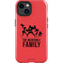 Disney The Incredibles Family Sillhouette iPhone 14 Plus Impact Case