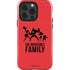 Disney The Incredibles Family Sillhouette iPhone 15 Pro Impact Case
