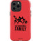 Disney The Incredibles Family Sillhouette iPhone 15 Pro Max Impact Case