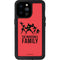 Disney The Incredibles Family Sillhouette iPhone 14 Pro Max Waterproof Case