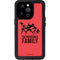 Disney The Incredibles Family Sillhouette iPhone 14 Pro Waterproof Case