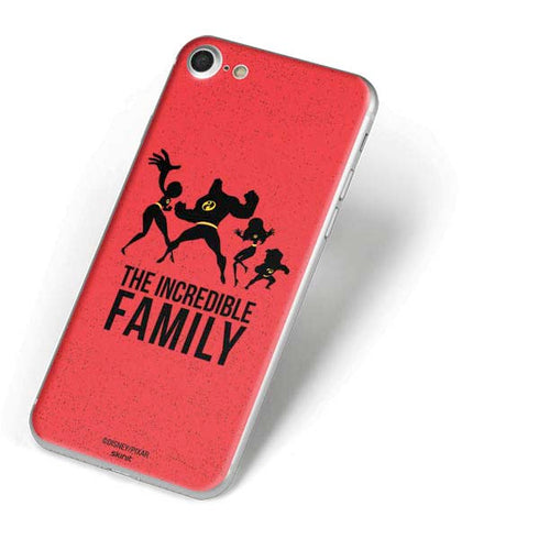 Disney The Incredibles Family Sillhouette iPhone 8 Skin