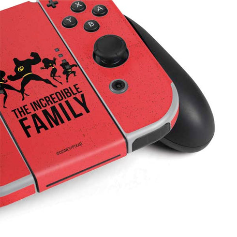 Disney The Incredibles Family Sillhouette Nintendo Switch OLED (2021) Skin