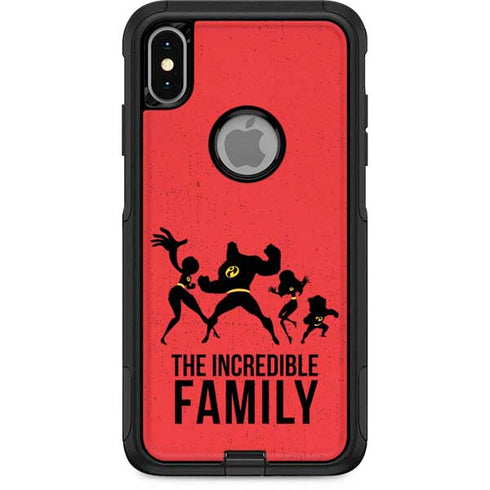 Disney The Incredibles Family Sillhouette Otterbox Commuter iPhone Skin