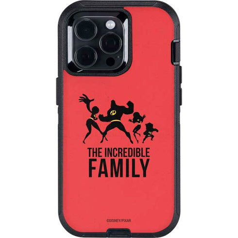 Disney The Incredibles Family Sillhouette Otterbox Defender iPhone Skin