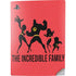 Disney The Incredibles Family Sillhouette PS5 Digital Edition Console Skin