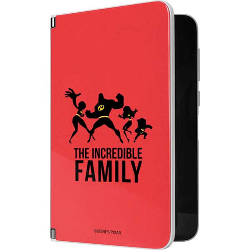 Disney The Incredibles Family Sillhouette Surface Duo Skin