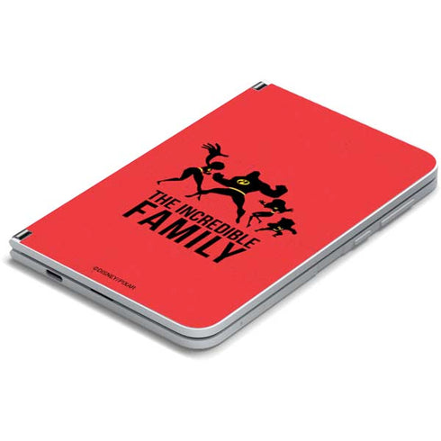 Disney The Incredibles Family Sillhouette Surface Duo Skin