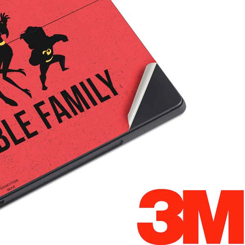 Disney The Incredibles Family Sillhouette Surface Pro 7 Skin