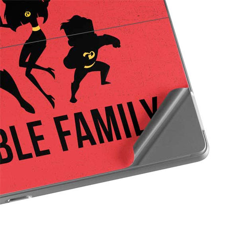 Disney The Incredibles Family Sillhouette Surface Pro 8 Skin