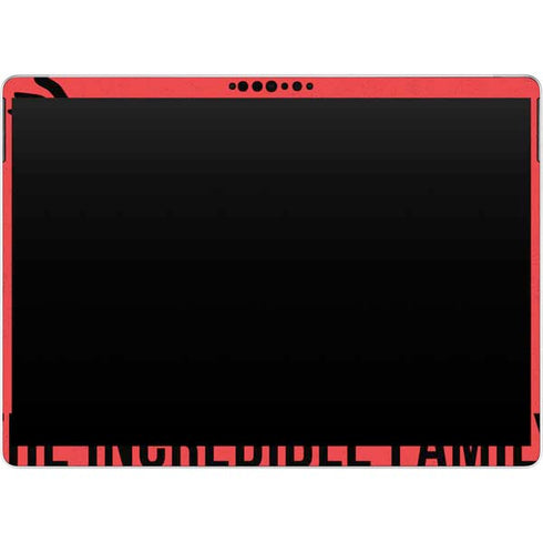 Disney The Incredibles Family Sillhouette Surface Pro 9 Skin