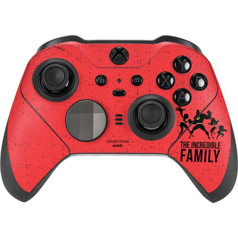 Disney The Incredibles Family Sillhouette Xbox Elite Wireless Controller Series 2 Skin