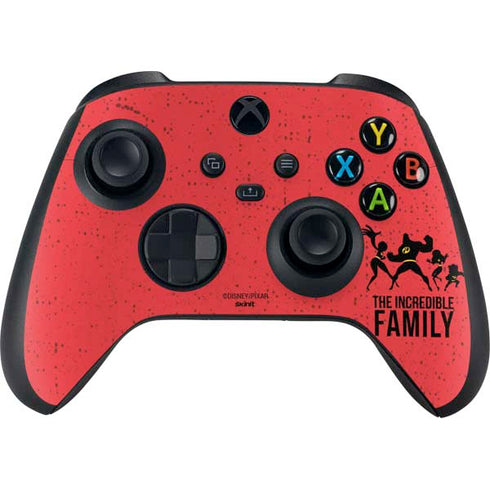 Disney The Incredibles Family Sillhouette Xbox Series X Bundle Skin