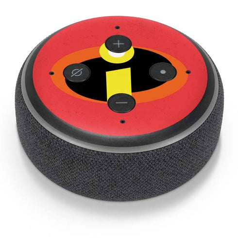 Disney The Incredibles Main Logo Amazon Echo Dot Skin